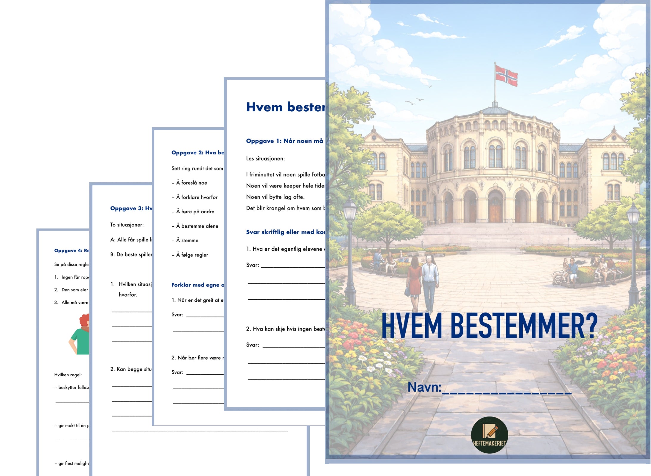 Hvem bestemmer? - Arbeidshefte