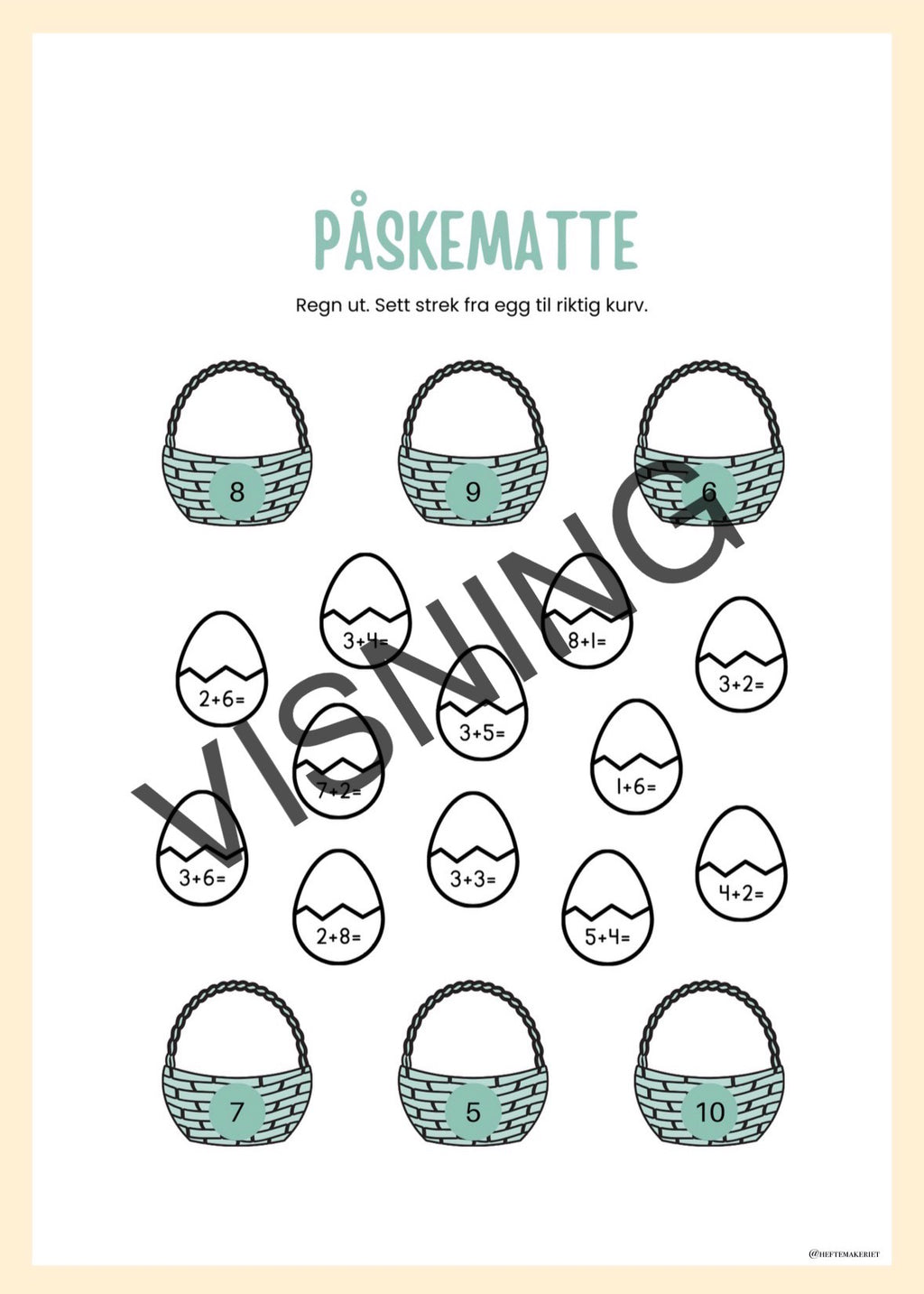 Påskehefte 1.-2. trinn