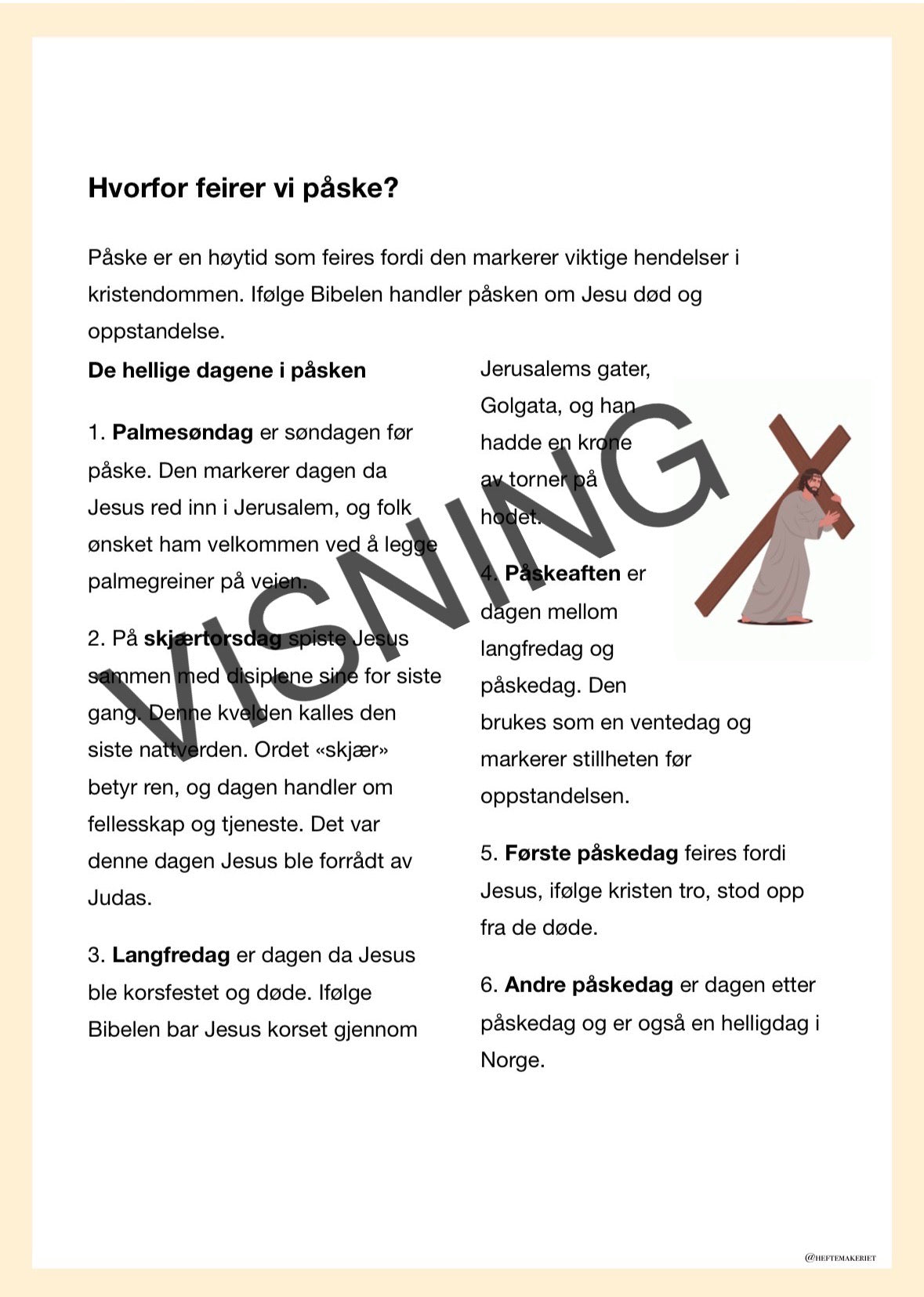 Påskehefte 5.-6. trinn