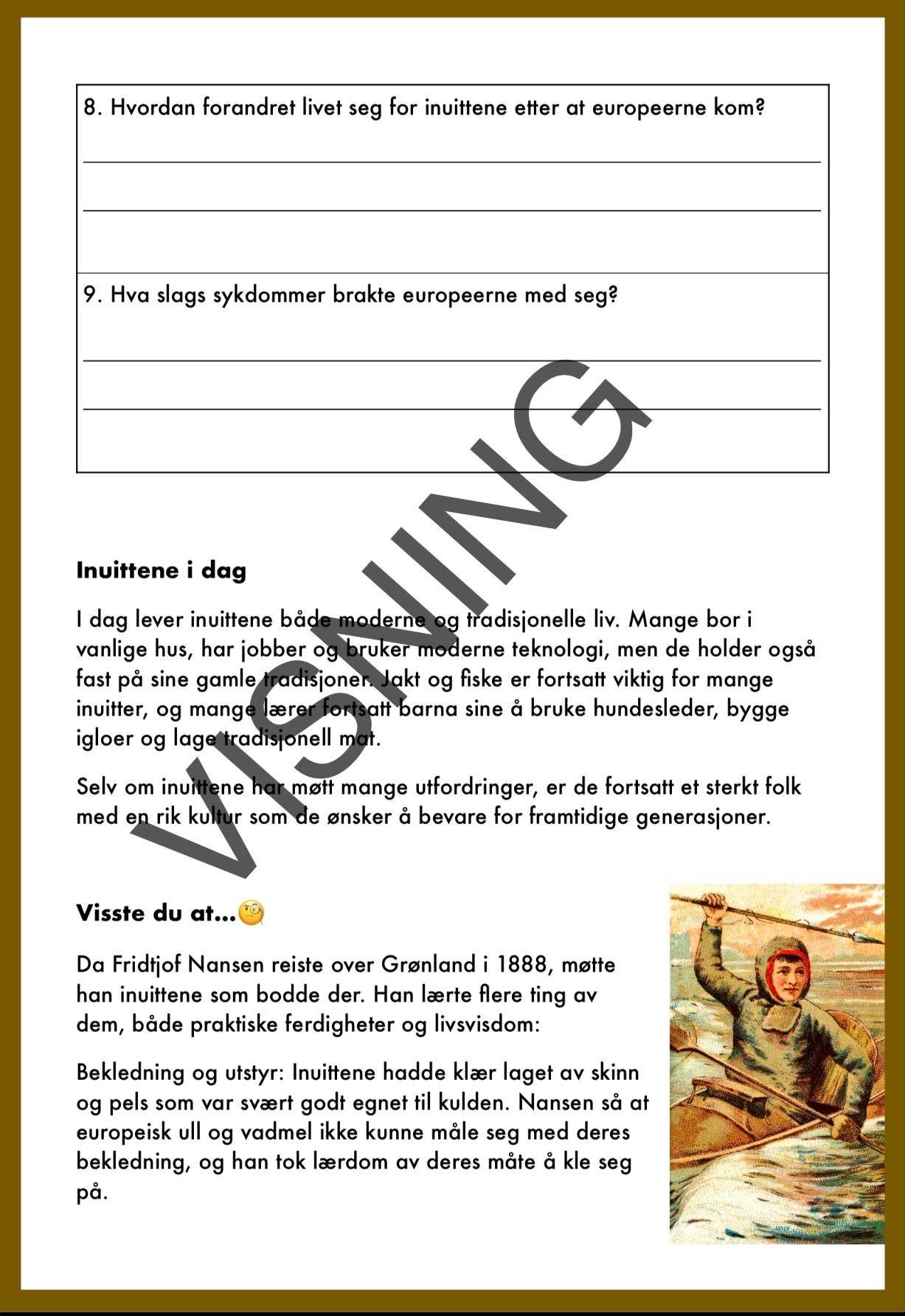 Mitt arbeidshefte om urfolk