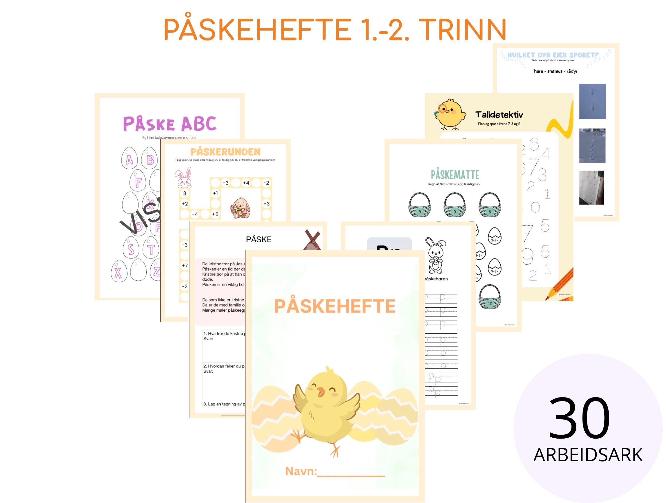 Påskehefte 1.-2. trinn