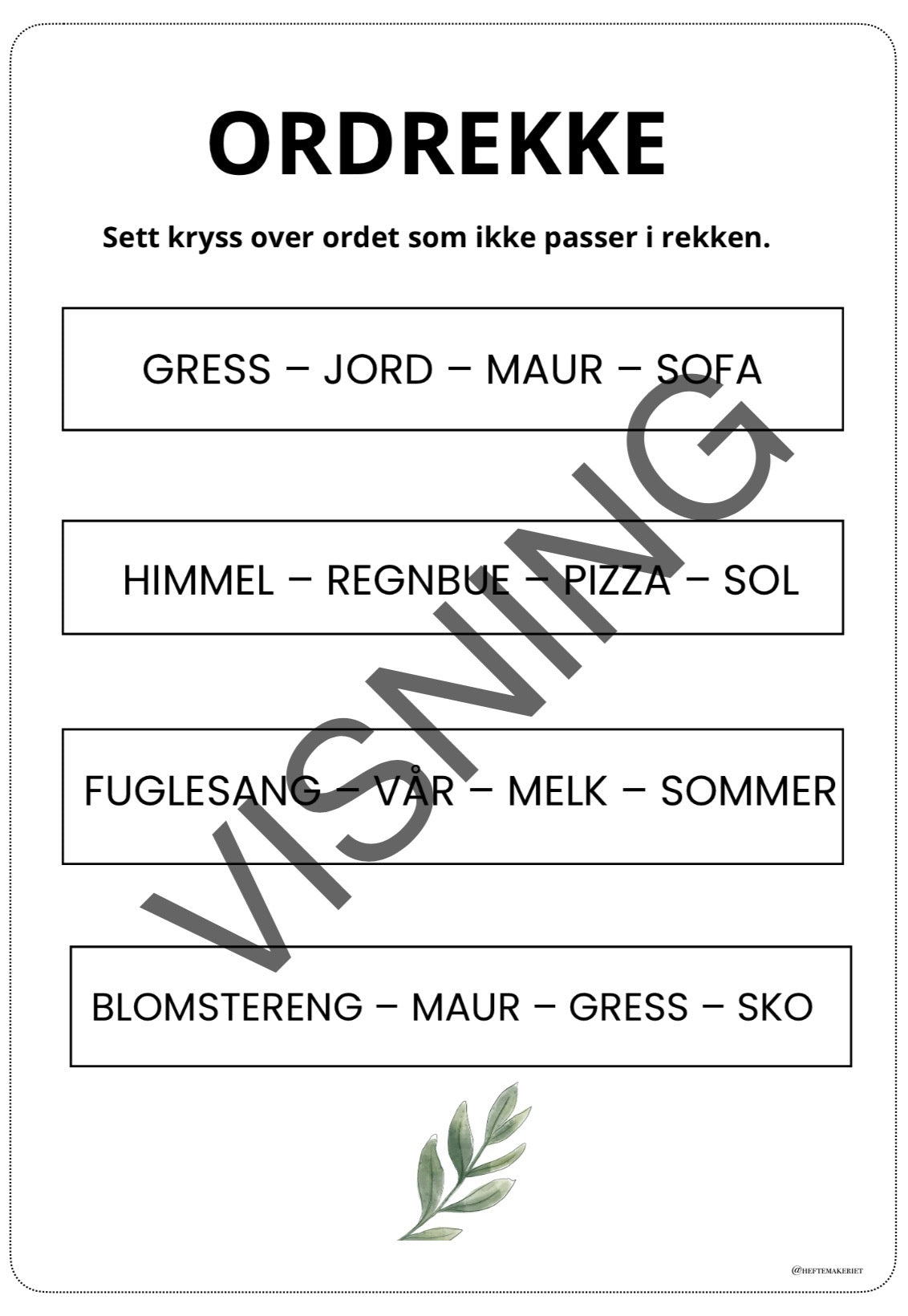 Vårhefte 1.-2. trinn
