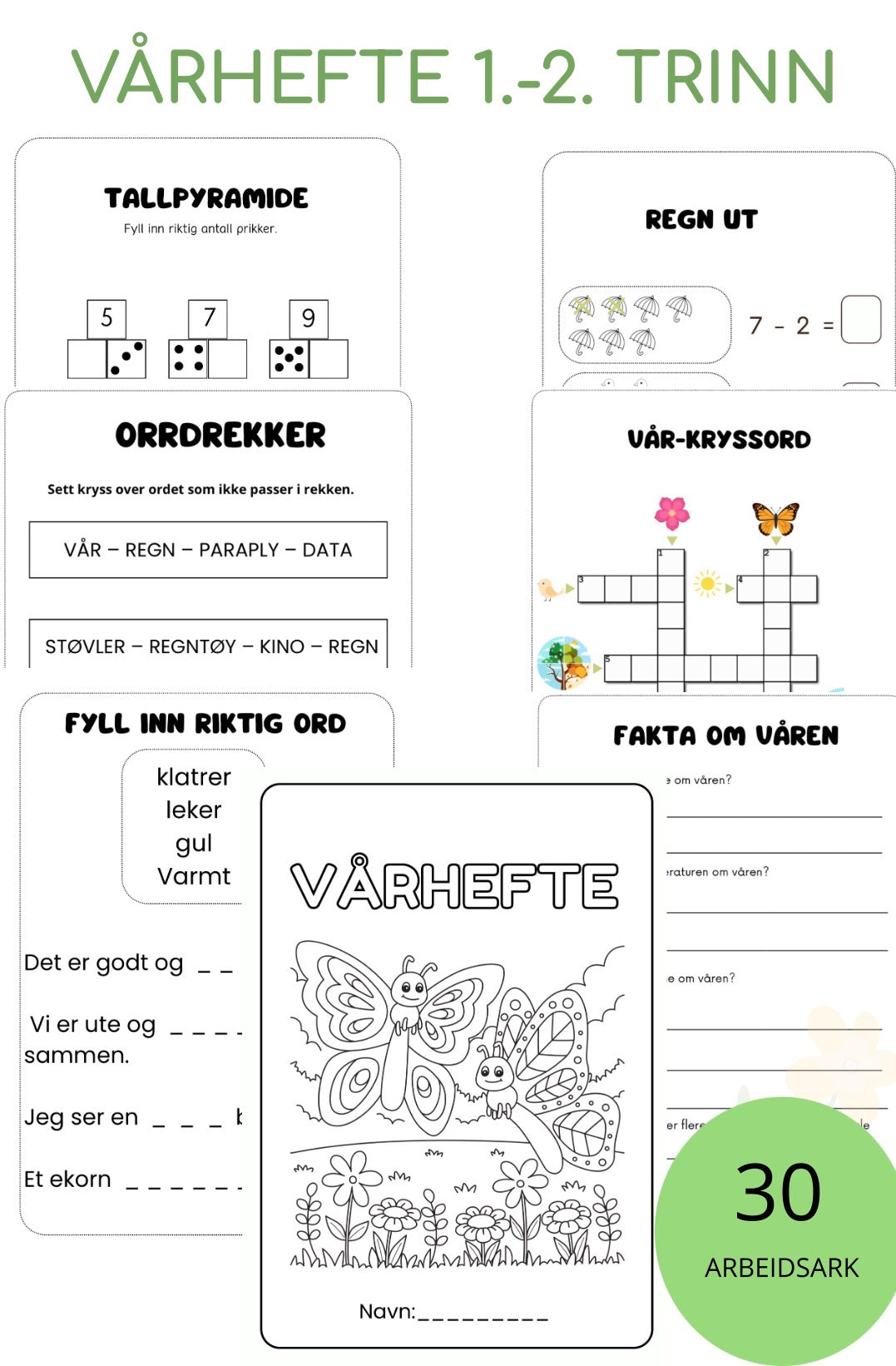 Vårhefte 1.-2. trinn
