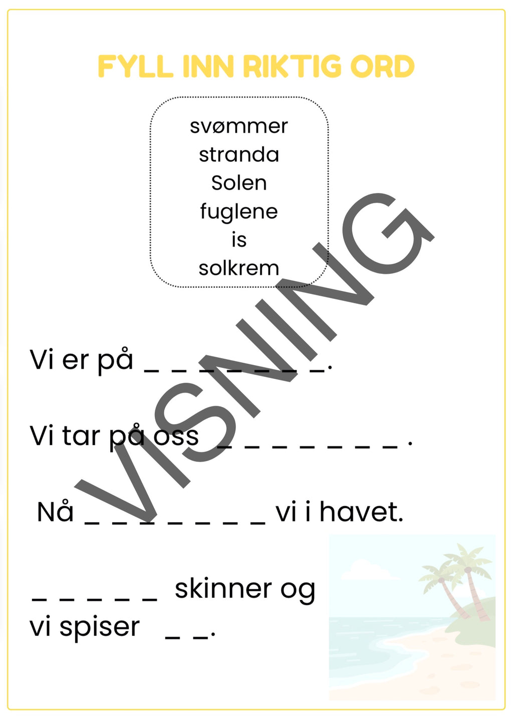 Sommerhefte 1.-2. trinn