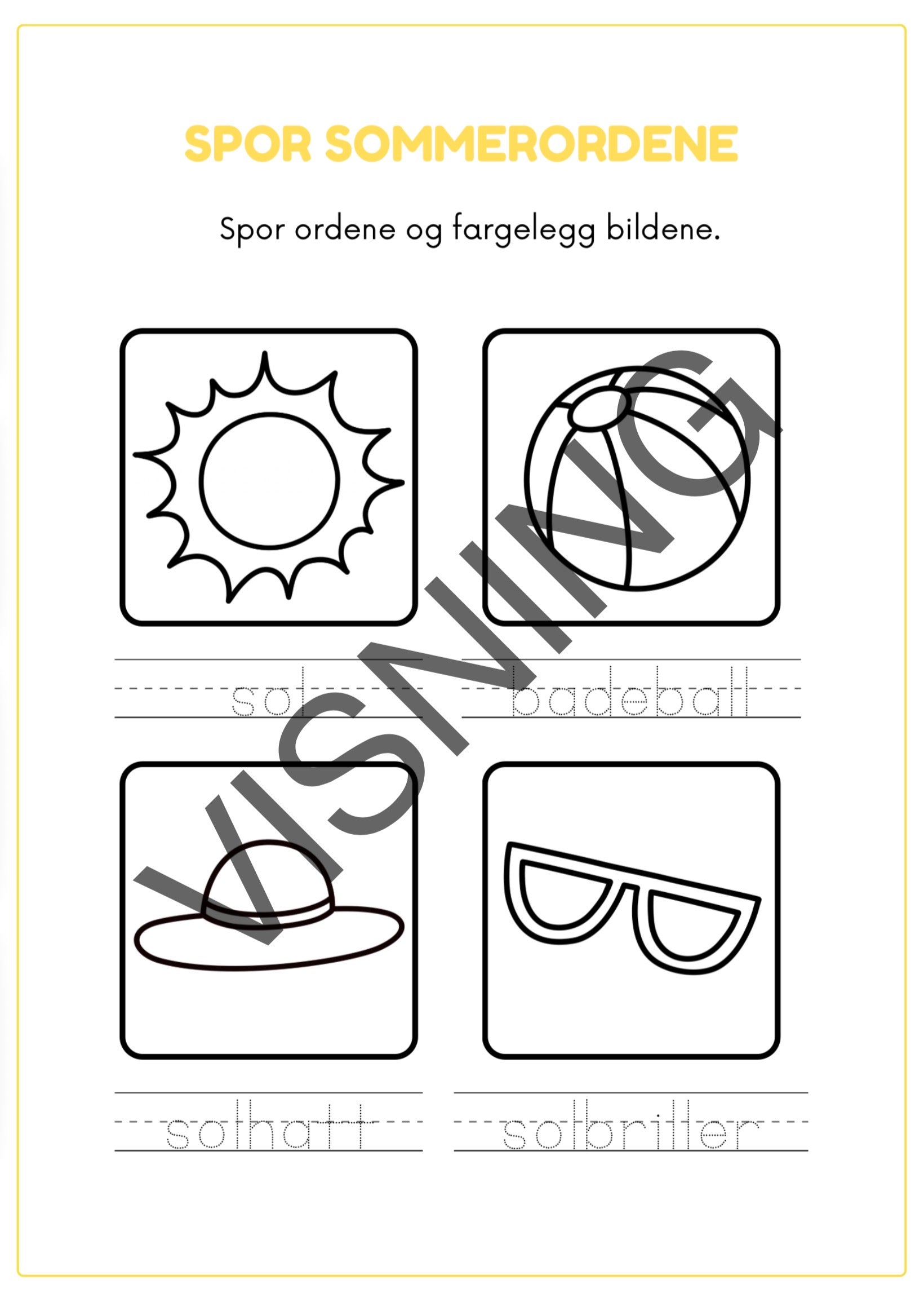 Sommerhefte 1.-2. trinn