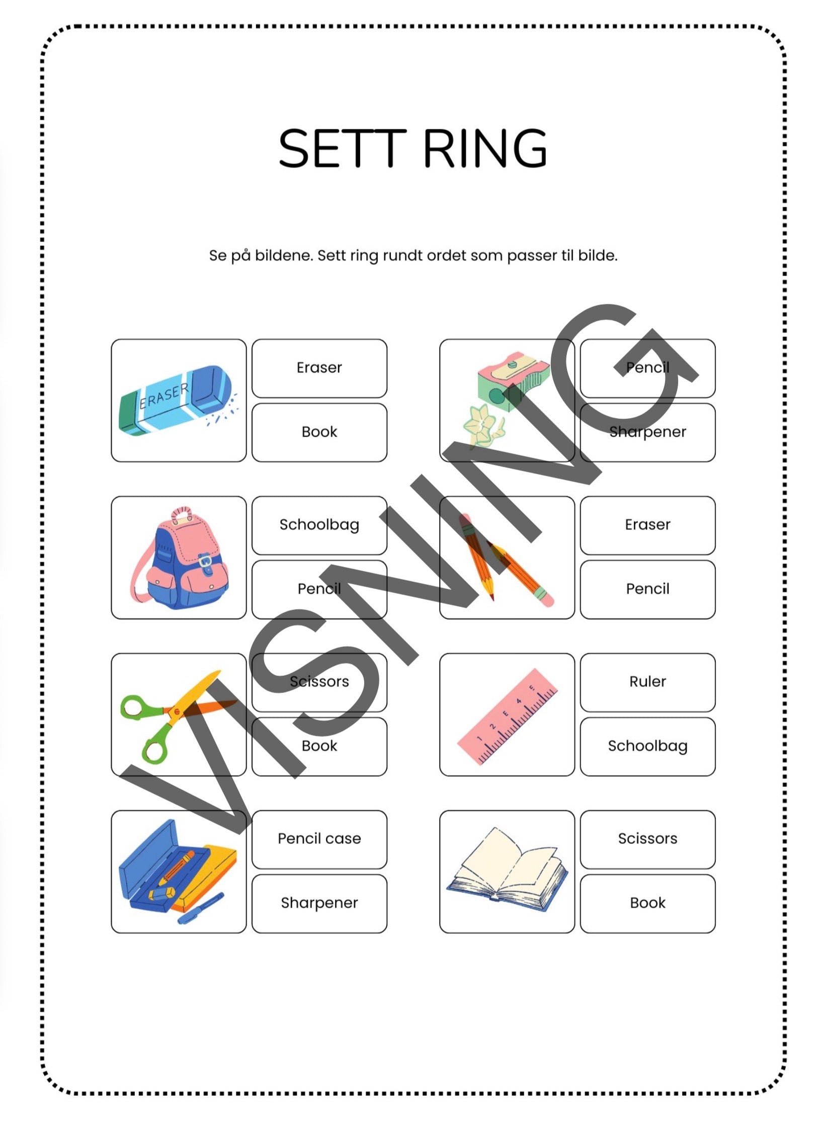 Skolestart 2. trinn
