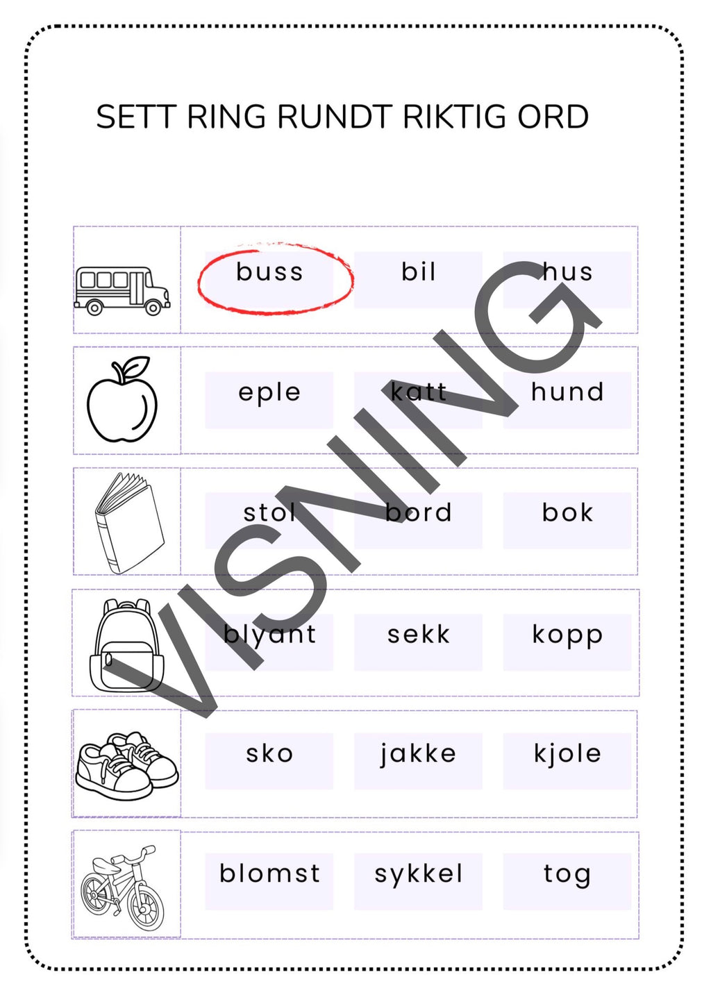 Skolestart 2. trinn